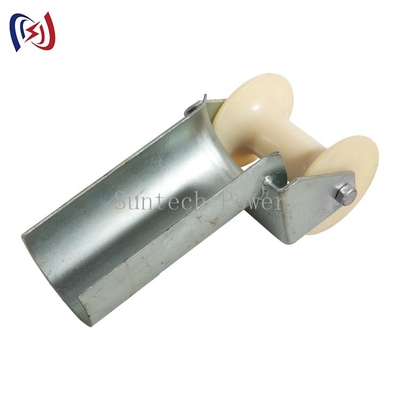 Electric Bellmouth Split Lock 80mm Cable Roller สำหรับดึงสายเคเบิล