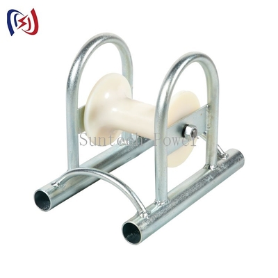 Cable Drum Pulley Roller กราวด์ ลวดเว็บไซต์ ผู้ผลิตลูกกลิ้งดึง