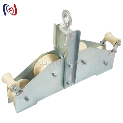 บล็อกรอกสายเคเบิลใยแก้วนำแสง 10KN OPGW Quadrant Block รวมประเภท SHZHD10