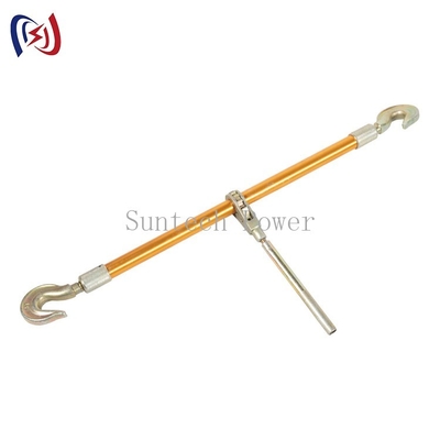 อลูมิเนียมอัลลอยด์ Double Hook Turnbuckle เหล็กน้ำหนักเบาสำหรับการก่อสร้างพลังงาน