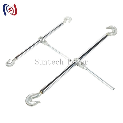 เครื่องมือและอุปกรณ์สายส่ง Dual Hook Steel Turnbuckle