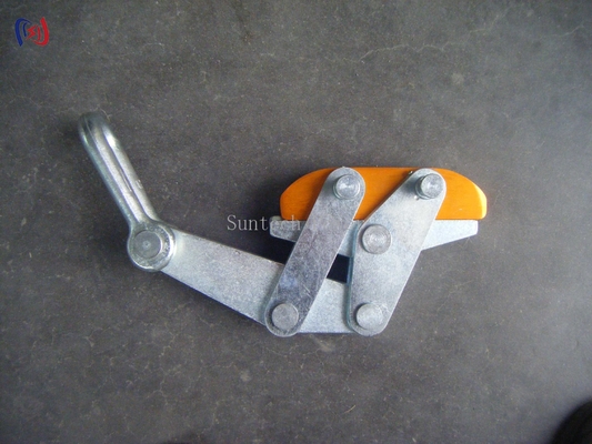 Anti Twist Steel Rope Conductor Gripper Cable Pulling Clamp การสตริงของสายส่ง