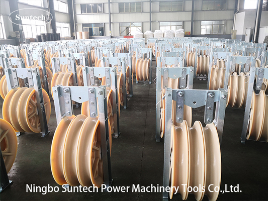Next-Gen 1160 Series Stringing Block สําหรับสายส่งไฟฟ้า 1500kV Ultra Mega