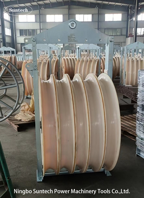 Next-Gen 1160 Series Stringing Block สําหรับสายส่งไฟฟ้า 1500kV Ultra Mega