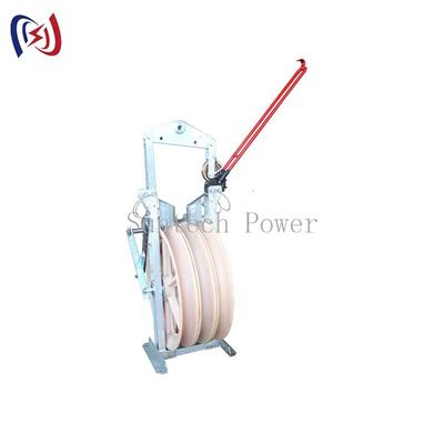 Helicopter Stringing Block High Efficiency Conductor Stringing Tool สําหรับงานกรีดพื้นที่ห่างไกล
