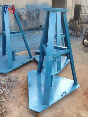 HydraulicColumnTypeCableReelStand ปรับความสูง08m ถึง20m สําหรับโครงการHVP