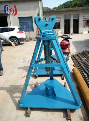 HydraulicColumnTypeCableReelStand ปรับความสูง08m ถึง20m สําหรับโครงการHVP