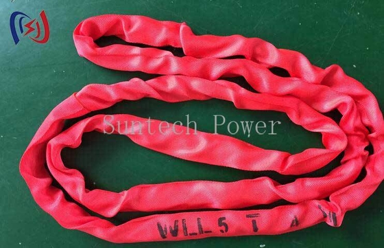 สายพานยกของสำหรับงานหนักสำหรับงานยกของในอุตสาหกรรม 1T-50T WLL