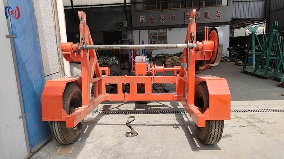 รถยนต์คล้องสายไฟแรง 20T ความจุสําหรับการขนส่งอุตสาหกรรม