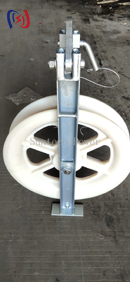 บล็อกร้อยสาย 508 สำหรับงานหนัก รับน้ำหนัก 20-60KN งานก่อสร้างสายส่งไฟฟ้า