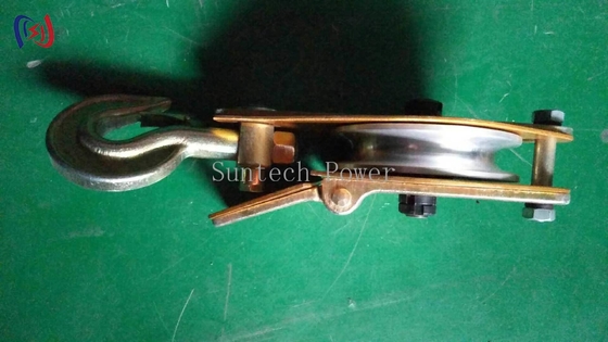อลูมิเนียม Sheave Hoist 10-100KN ความจมหนักสําหรับสายการนํา