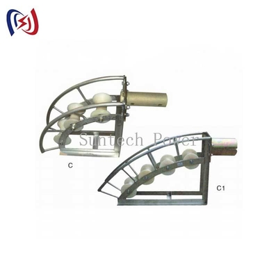 C Series Cable Roller 80-200mm สําหรับการติดตั้งสายไฟฟ้า