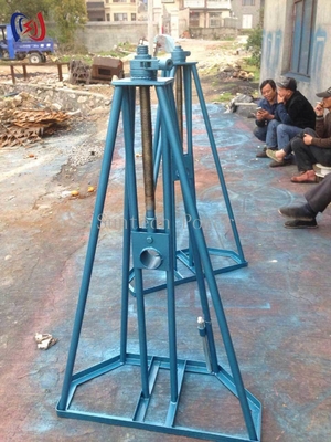 ขาตั้งรีลเหล็กสำหรับงานหนักสำหรับการติดตั้งสายเคเบิล 10-50KN