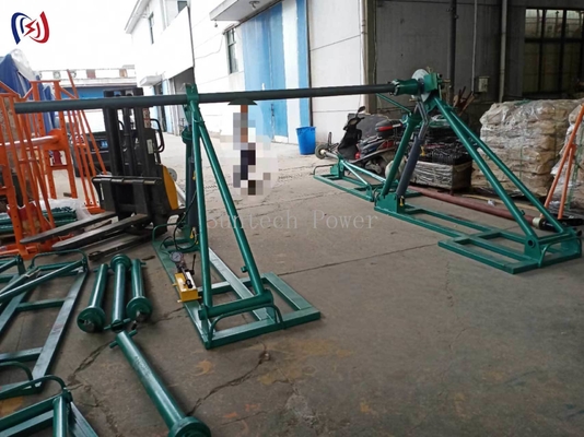 ขาตั้งม้วนสายเคเบิลแบบถอดได้ SIPZ3 สำหรับงานก่อสร้างสายไฟฟ้า
