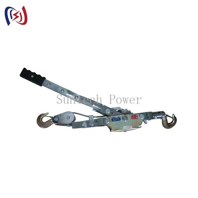 เครื่องยกเลเวอร์เรทเช็ท SJJS-1A 10-40KN สําหรับการก่อสร้างสายไฟฟ้า
