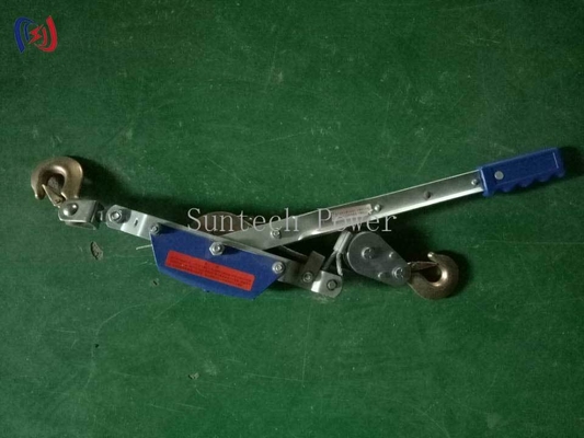 เครื่องยกเลเวอร์เรทเช็ท SJJS-1A 10-40KN สําหรับการก่อสร้างสายไฟฟ้า