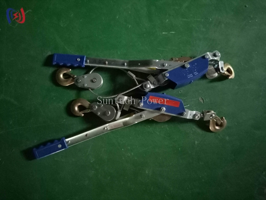 เครื่องยกเลเวอร์เรทเช็ท SJJS-1A 10-40KN สําหรับการก่อสร้างสายไฟฟ้า