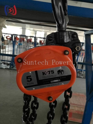 เครื่องยกโซ่มือ 5-200KN สําหรับการก่อสร้างสายไฟฟ้า