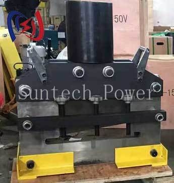 เครื่องตัดบัสบาร์ไฮดรอลิก 200-300KN สำหรับทองแดงและอลูมิเนียม