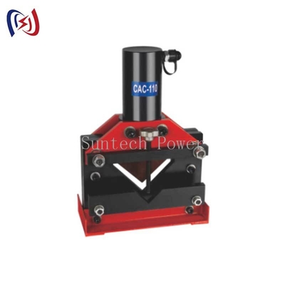 เครื่องตัดเหล็กฉากไฮดรอลิก CAC-75 250-350KN สำหรับสายไฟ