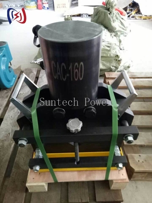 เครื่องตัดเหล็กฉากไฮดรอลิก CAC-75 250-350KN สำหรับสายไฟ