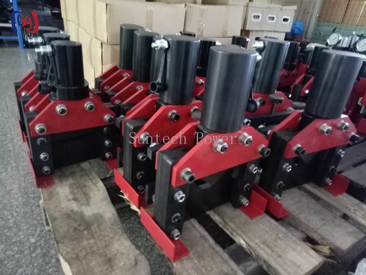 เครื่องตัดเหล็กฉากไฮดรอลิก CAC-75 250-350KN สำหรับสายไฟ