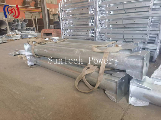 เสาเหล็กท่อ Power Steel สำหรับสายส่งไฟฟ้า รับประกัน 1 ปี