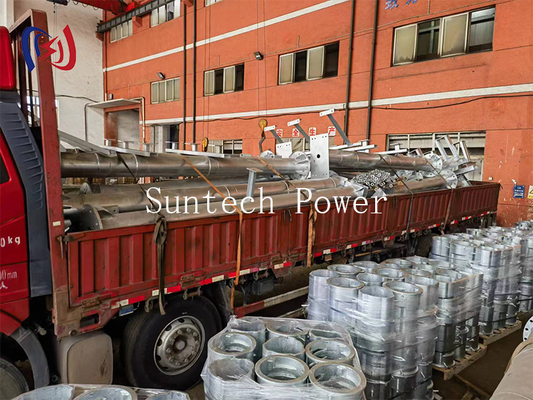 เสาเหล็กท่อ Power Steel สำหรับสายส่งไฟฟ้า รับประกัน 1 ปี