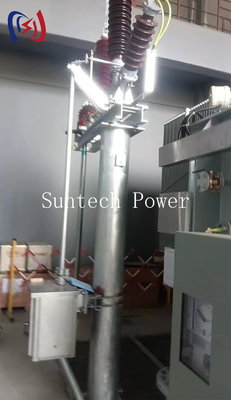 เสาเหล็กท่อ Power Steel สำหรับสายส่งไฟฟ้า รับประกัน 1 ปี
