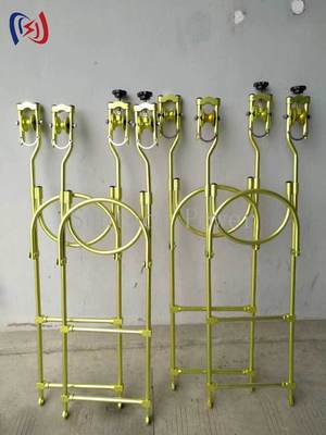 รถขนส่งตรวจสอบบันไดเชือกแขวนมืออาชีพ ความยาว 1-1.8MM และน้ําหนัก 4.5-8KG สําหรับการบํารุงรักษาสายส่งที่มั่นคงมากขึ้น 35%