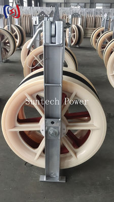 บล็อกร้อยสายตัวนำไฟฟ้าสำหรับงานหนักรุ่น 660 พร้อมขนาดรอกที่ปรับแต่งได้และอายุการใช้งานหนึ่งปี