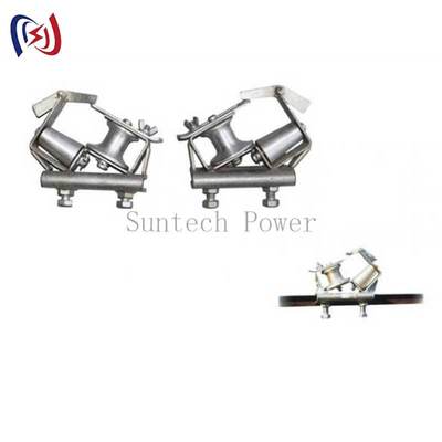 บล็อกร้อยสายตัวนำไฟฟ้าทนทานพร้อมรัศมีการโค้งงอ R570 และขนาดรอกที่ปรับแต่งได้เพื่ออายุการใช้งานหนึ่งปี