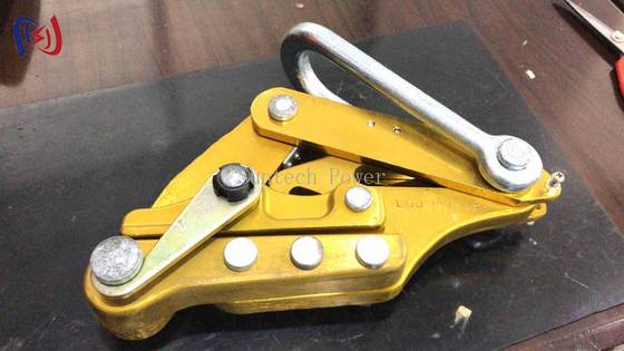 Aluminum Alloy Come Along Clamp with 16-18mm Cable Diameter and 1 Inch Jaw Opening for Symmetrical Stress Distribution