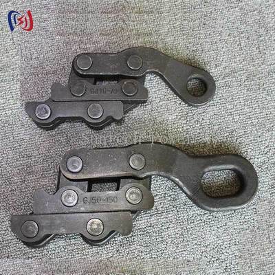 Parallel Earth Wire Gripper Come Along Clamp with 1 Inch Jaw Opening for 16~18mm Anti-twisting Steel Rope and 15-17mm Cable Diameter