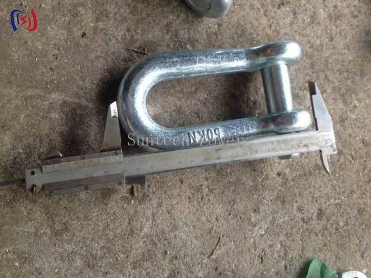 Certified High Strength Shackle with Fixture Center Distance 350~380 and OPGW Diameter 8-23mm for ACSR LGJ400～500