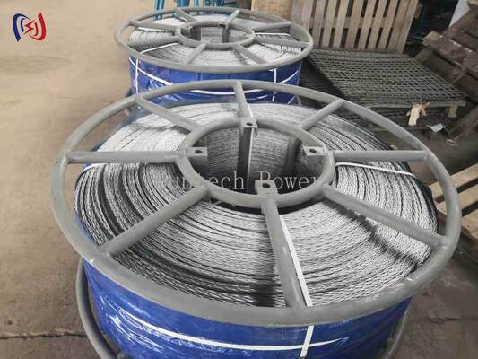 Hexagon 12 Strands Galvanized Anti Twist Wire Rope Cable Pilot Wire Rope