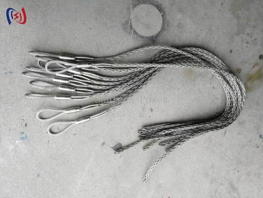 ข้อต่อถุงเท้าตาข่าย OPGW ที่เชื่อถือได้ พร้อมเส้นผ่านศูนย์กลางสายเคเบิล 7-22 มม., พิกัดโหลด 10-25KN และทนต่อการกัดกร่อนสำหรับการต่อสายส่งที่ปลอดภัย