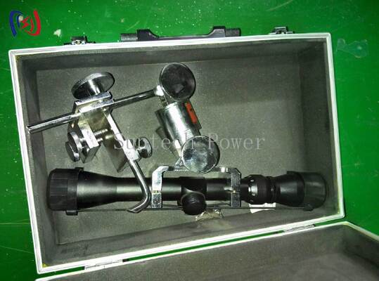 โครงการ Zoom Sag Scope พร้อมการขยายขนาด 4x สําหรับการวัด Sag ที่แม่นยําและการทํางานจากพื้นดิน
