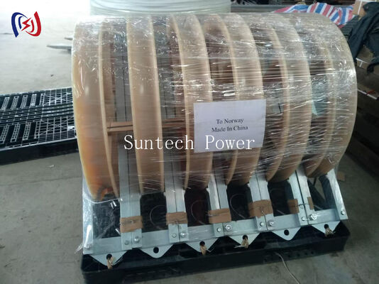 รอกสายส่งกำลังสูง รุ่น 916 พร้อมล้อไนลอน MC สำหรับการติดตั้งสายส่งกำลัง 50-150KN