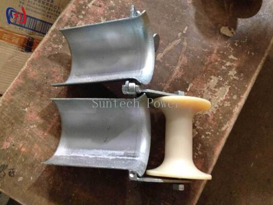 รอลเลอร์ป้องกันทางเข้าสายเคเบิลซีรีส์ B ขนาดกว้างท่อ 80-200 มิลลิเมตร สําหรับความทนทานต่อการกัดสั่นและความดันในการดึงลดลง