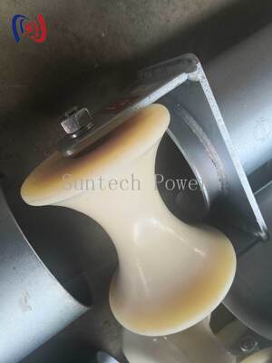 รอลเลอร์ป้องกันทางเข้าสายเคเบิลซีรีส์ D ขนาดกว้างท่อ 80-200 มม สําหรับการดึงสายเคเบิลที่ทนทานต่อการกัดสั่นและความตึงต่ํา