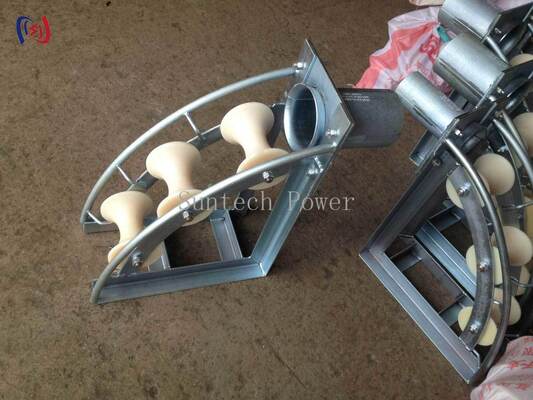 โรลเลอร์ป้องกันทางเข้าสายเคเบิลมืออาชีพซีรีส์ C สําหรับการติดตั้งสายเคเบิลที่ปลอดภัย ด้วยการสร้างที่ทนทาน