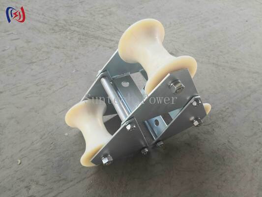 โรเลอร์หมุนหัวเคเบิ้ลความจางระดับ 10-20KN แบบมืออาชีพ พร้อมโพลีเอธิลีนทนทานต่อการกัดกร่อน