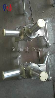 รอลเลอร์หมุนสายเคเบิลความจุ 10KN ด้วยโครงสร้างทางเดียวสําหรับการลากสายเคเบิลใต้ดิน