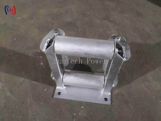 โรลเลอร์เคเบิลกรอบมืออาชีพที่มีกว้างเคเบิลสูงสุด 180 มม, ความจุ 20KN, และการออกแบบที่ทนทานต่อการละลายสําหรับการติดตั้งใต้ดิน