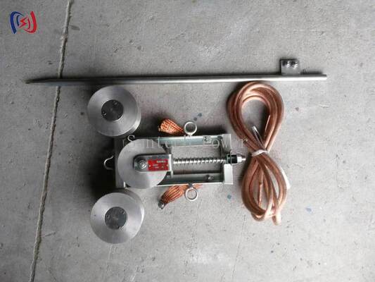 โบล็อกการก่อดินแบบมืออาชีพ 100A แม็กซ์ คอร์นที่มีกว้างด้านล่าง 50 มิลลิเมตร และวัสดุเหล็กท่อสําหรับการก่อดินไฟฟ้าที่ปลอดภัย