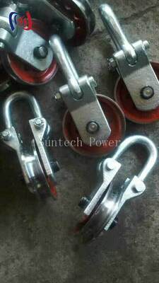 โบล็อกจุดยกมืออาชีพที่มีภาระขนาด 50-80KN และกระบอกขนาด 160-190mm สําหรับการยกหอระบายไฟที่ปลอดภัย