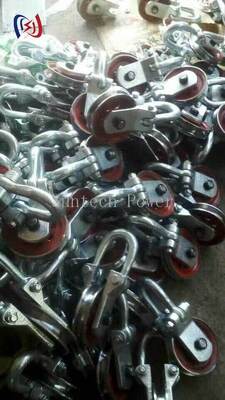 โบล็อกจุดยกมืออาชีพที่มีภาระขนาด 50-80KN และกระบอกขนาด 160-190mm สําหรับการยกหอระบายไฟที่ปลอดภัย