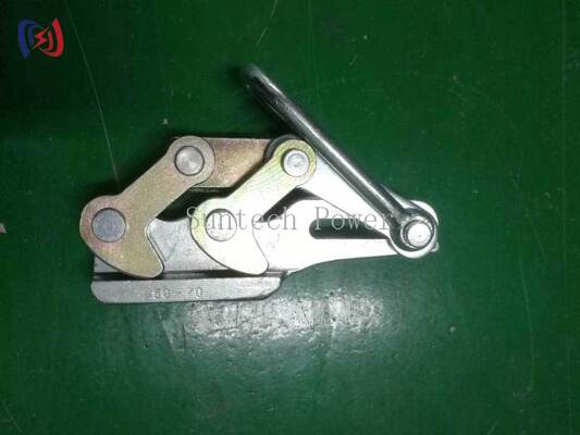 เครื่องจับสายดินแบบมืออาชีพแบบสองแคม มีความจุ 10-30KN สําหรับสายไฟขนาด 11-15 มม และกันคอรซิชั่น Come Along