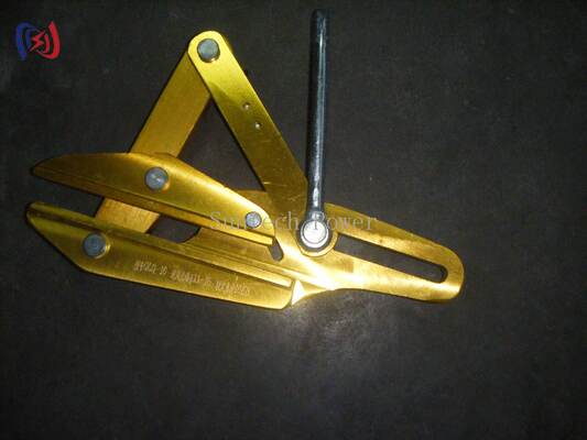 เครื่องจับสายไฟฟ้าสายไฟฟ้ามืออาชีพสําหรับการดึงสายไฟฟ้าไฟฟ้าไฟฟ้าที่ปลอดภัย ด้วยเส้นกว้างสายไฟฟ้า 8-20 มม และภาระปริมาณ 16-25KN